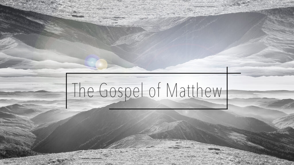 Listen to the sermon: Matthew 1, by Greg Simnor