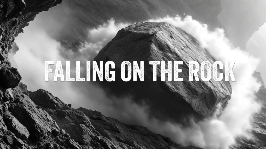 Falling On The Rock by Greg Simnor.