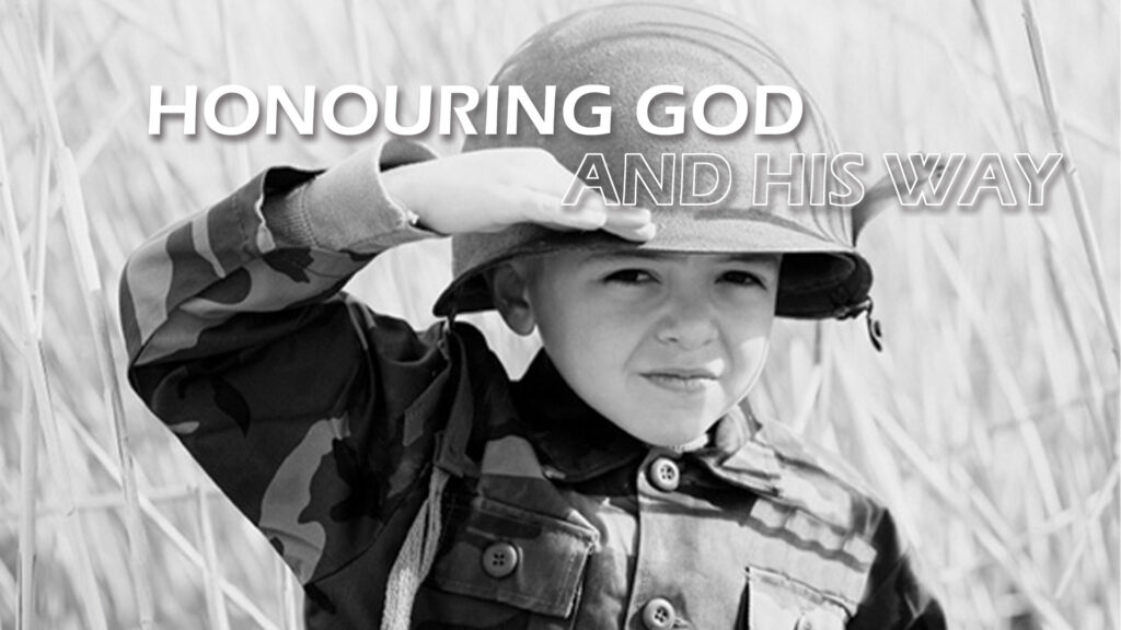 Honouring God and His Way by Greg Simnor.