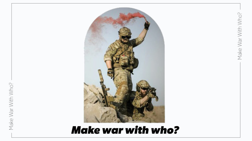 Make War With Who? by Greg Simnor.
